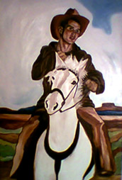 Cillian Murphy as an American Cowboy