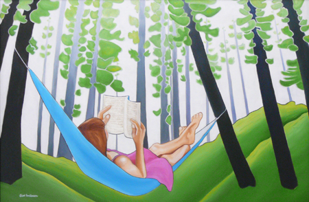 reading-hammock