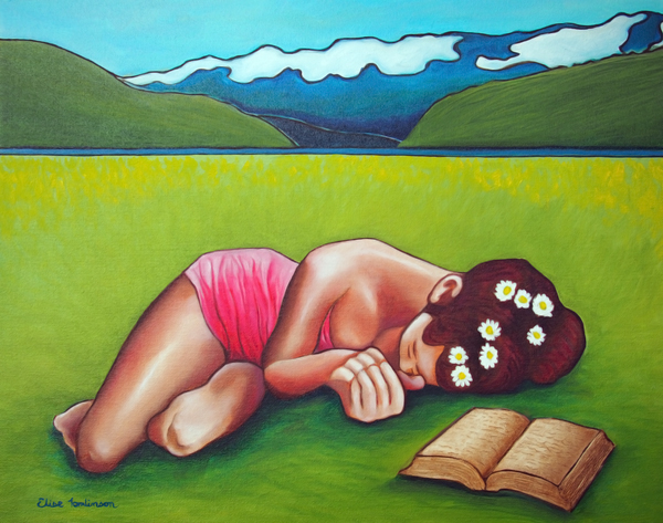 Sleeping woman