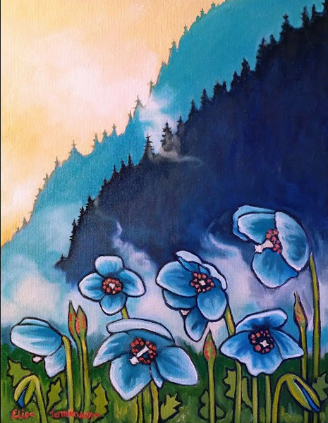 Foggy Mountain Poppies